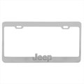 Pilot Automotive Pilot Automotive WL130-C Jeep Logo License Frame - Chrome WL130-C